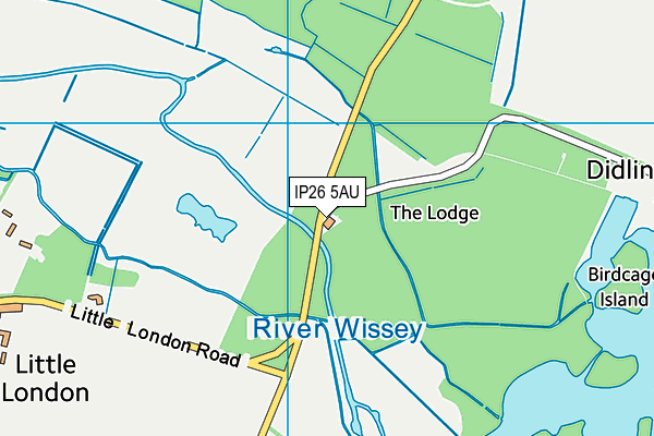 IP26 5AU map - OS VectorMap District (Ordnance Survey) IP26 5AU map - OS VectorMap District (Ordnance Survey)