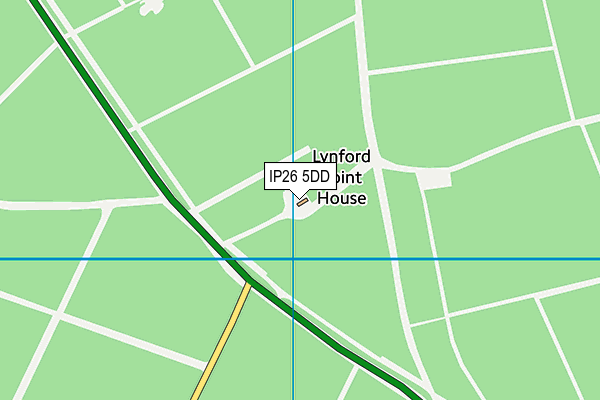 IP26 5DD map - OS VectorMap District (Ordnance Survey) IP26 5DD map - OS VectorMap District (Ordnance Survey)
