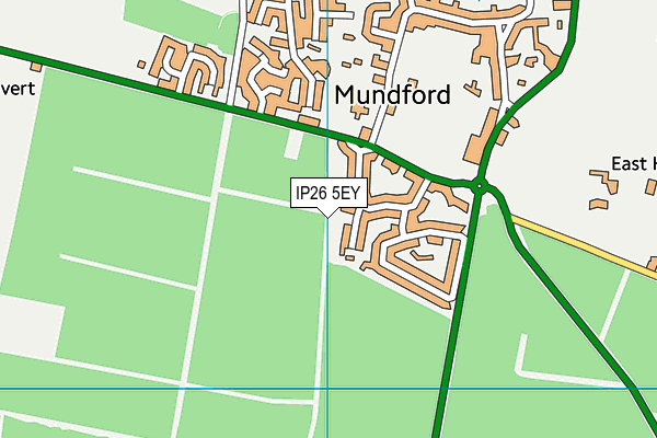 IP26 5EY map - OS VectorMap District (Ordnance Survey) IP26 5EY map - OS VectorMap District (Ordnance Survey)