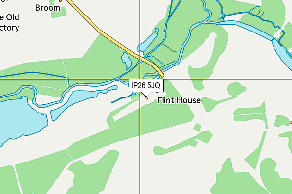 IP26 5JQ map - OS VectorMap District (Ordnance Survey) IP26 5JQ map - OS VectorMap District (Ordnance Survey)