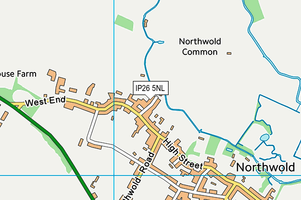 IP26 5NL map - OS VectorMap District (Ordnance Survey) IP26 5NL map - OS VectorMap District (Ordnance Survey)