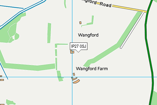 IP27 0SJ map - OS VectorMap District (Ordnance Survey) IP27 0SJ map - OS VectorMap District (Ordnance Survey)