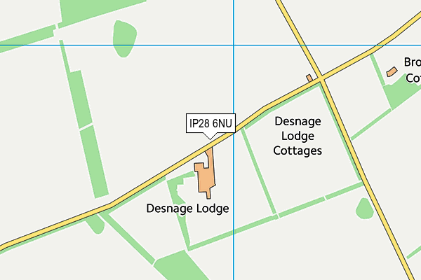 IP28 6NU map - OS VectorMap District (Ordnance Survey) IP28 6NU map - OS VectorMap District (Ordnance Survey)