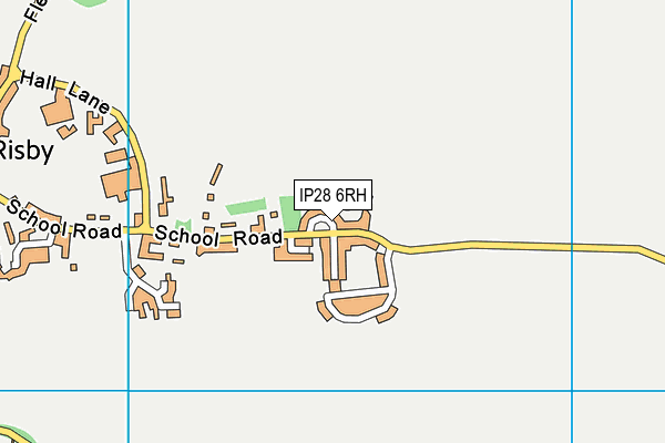 IP28 6RH map - OS VectorMap District (Ordnance Survey) IP28 6RH map - OS VectorMap District (Ordnance Survey)