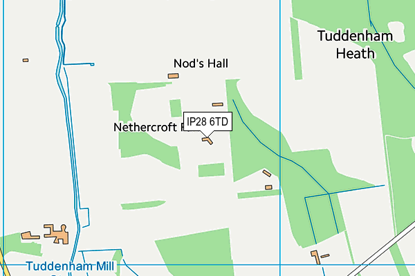 IP28 6TD map - OS VectorMap District (Ordnance Survey) IP28 6TD map - OS VectorMap District (Ordnance Survey)