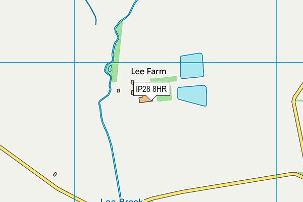 IP28 8HR map - OS VectorMap District (Ordnance Survey) IP28 8HR map - OS VectorMap District (Ordnance Survey)