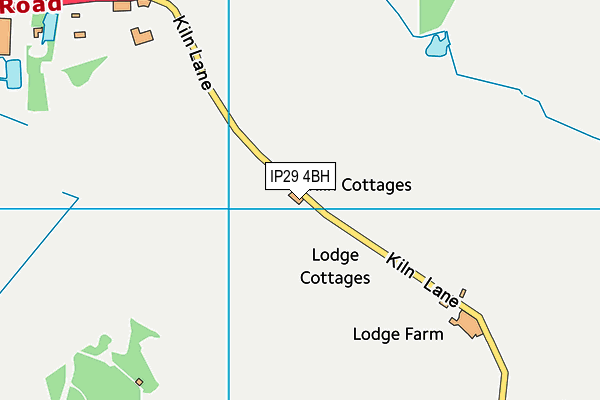 IP29 4BH map - OS VectorMap District (Ordnance Survey) IP29 4BH map - OS VectorMap District (Ordnance Survey)