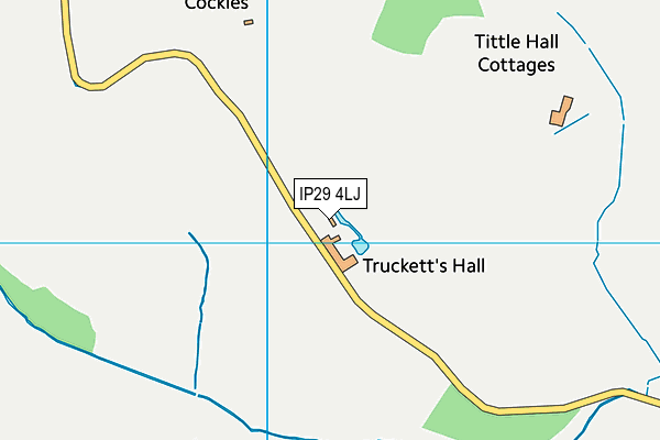 IP29 4LJ map - OS VectorMap District (Ordnance Survey) IP29 4LJ map - OS VectorMap District (Ordnance Survey)