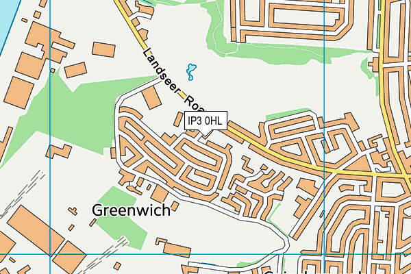 IP3 0HL map - OS VectorMap District (Ordnance Survey) IP3 0HL map - OS VectorMap District (Ordnance Survey)