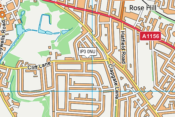 IP3 0NU map - OS VectorMap District (Ordnance Survey) IP3 0NU map - OS VectorMap District (Ordnance Survey)