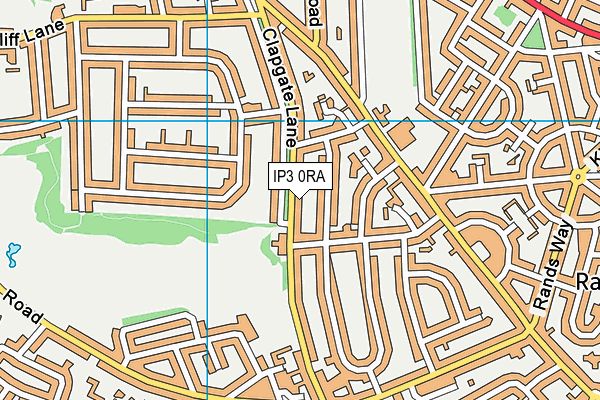 IP3 0RA map - OS VectorMap District (Ordnance Survey) IP3 0RA map - OS VectorMap District (Ordnance Survey)