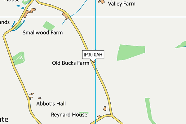 IP30 0AH map - OS VectorMap District (Ordnance Survey) IP30 0AH map - OS VectorMap District (Ordnance Survey)