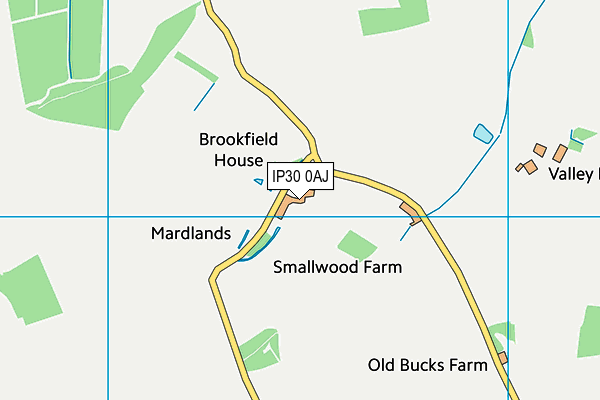 IP30 0AJ map - OS VectorMap District (Ordnance Survey) IP30 0AJ map - OS VectorMap District (Ordnance Survey)