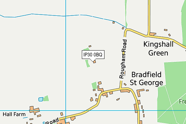 IP30 0BQ map - OS VectorMap District (Ordnance Survey) IP30 0BQ map - OS VectorMap District (Ordnance Survey)