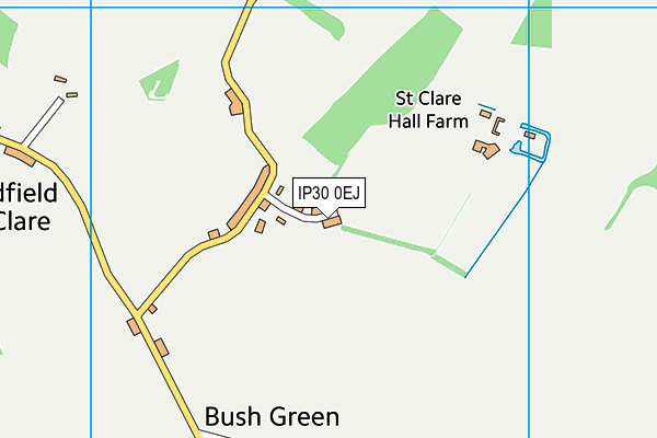 IP30 0EJ map - OS VectorMap District (Ordnance Survey) IP30 0EJ map - OS VectorMap District (Ordnance Survey)
