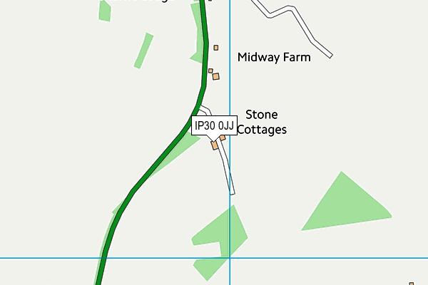 IP30 0JJ map - OS VectorMap District (Ordnance Survey) IP30 0JJ map - OS VectorMap District (Ordnance Survey)