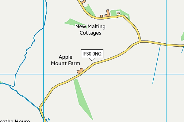 IP30 0NQ map - OS VectorMap District (Ordnance Survey) IP30 0NQ map - OS VectorMap District (Ordnance Survey)