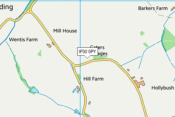 IP30 0PY map - OS VectorMap District (Ordnance Survey) IP30 0PY map - OS VectorMap District (Ordnance Survey)