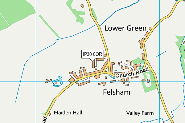 IP30 0QR map - OS VectorMap District (Ordnance Survey) IP30 0QR map - OS VectorMap District (Ordnance Survey)
