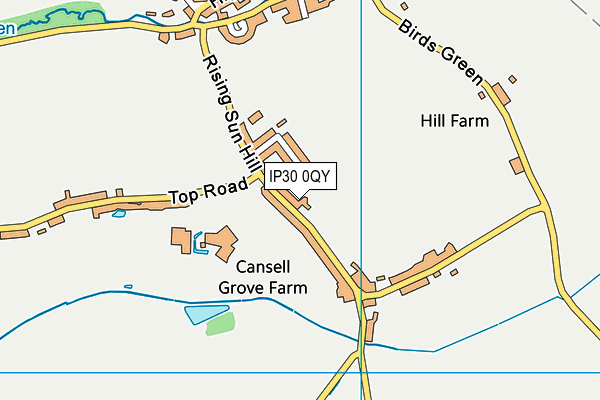 IP30 0QY map - OS VectorMap District (Ordnance Survey) IP30 0QY map - OS VectorMap District (Ordnance Survey)
