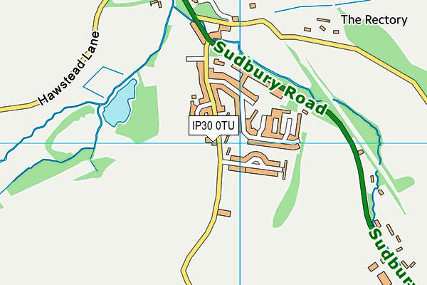 IP30 0TU map - OS VectorMap District (Ordnance Survey) IP30 0TU map - OS VectorMap District (Ordnance Survey)