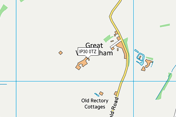 IP30 0TZ map - OS VectorMap District (Ordnance Survey) IP30 0TZ map - OS VectorMap District (Ordnance Survey)