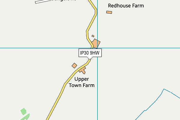IP30 9HW map - OS VectorMap District (Ordnance Survey) IP30 9HW map - OS VectorMap District (Ordnance Survey)