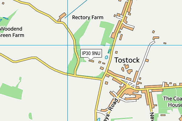 IP30 9NU map - OS VectorMap District (Ordnance Survey) IP30 9NU map - OS VectorMap District (Ordnance Survey)