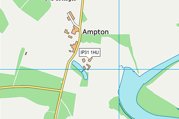 IP31 1HU map - OS VectorMap District (Ordnance Survey) IP31 1HU map - OS VectorMap District (Ordnance Survey)