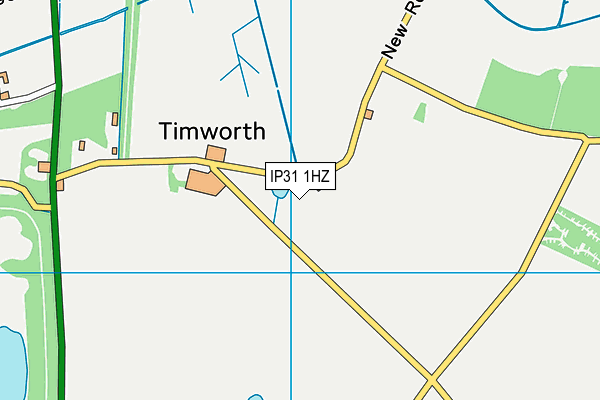 IP31 1HZ map - OS VectorMap District (Ordnance Survey) IP31 1HZ map - OS VectorMap District (Ordnance Survey)