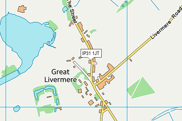 IP31 1JT map - OS VectorMap District (Ordnance Survey) IP31 1JT map - OS VectorMap District (Ordnance Survey)