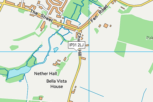 IP31 2LJ map - OS VectorMap District (Ordnance Survey) IP31 2LJ map - OS VectorMap District (Ordnance Survey)