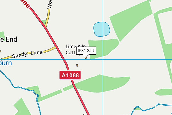 IP31 3JU map - OS VectorMap District (Ordnance Survey) IP31 3JU map - OS VectorMap District (Ordnance Survey)
