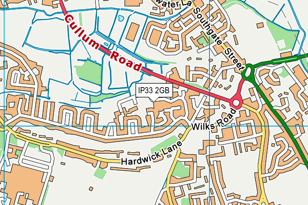 IP33 2GB map - OS VectorMap District (Ordnance Survey) IP33 2GB map - OS VectorMap District (Ordnance Survey)