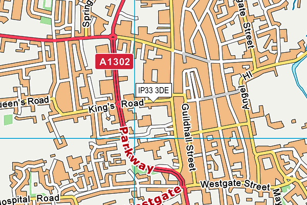 IP33 3DE map - OS VectorMap District (Ordnance Survey) IP33 3DE map - OS VectorMap District (Ordnance Survey)