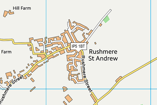 IP5 1BT map - OS VectorMap District (Ordnance Survey) IP5 1BT map - OS VectorMap District (Ordnance Survey)