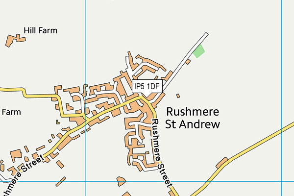IP5 1DF map - OS VectorMap District (Ordnance Survey) IP5 1DF map - OS VectorMap District (Ordnance Survey)