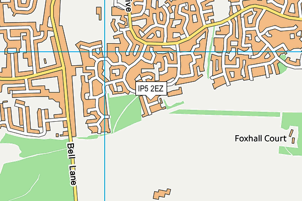 IP5 2EZ map - OS VectorMap District (Ordnance Survey) IP5 2EZ map - OS VectorMap District (Ordnance Survey)