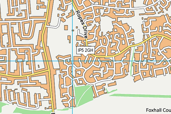 IP5 2GH map - OS VectorMap District (Ordnance Survey) IP5 2GH map - OS VectorMap District (Ordnance Survey)