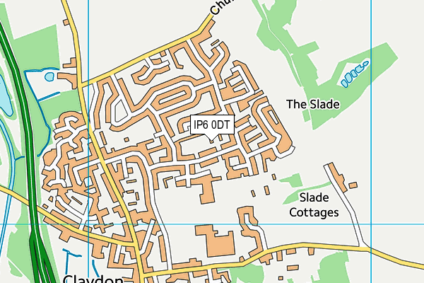 IP6 0DT map - OS VectorMap District (Ordnance Survey) IP6 0DT map - OS VectorMap District (Ordnance Survey)