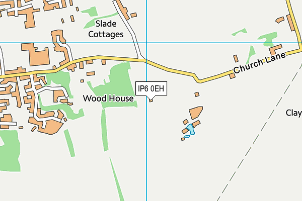 IP6 0EH map - OS VectorMap District (Ordnance Survey) IP6 0EH map - OS VectorMap District (Ordnance Survey)