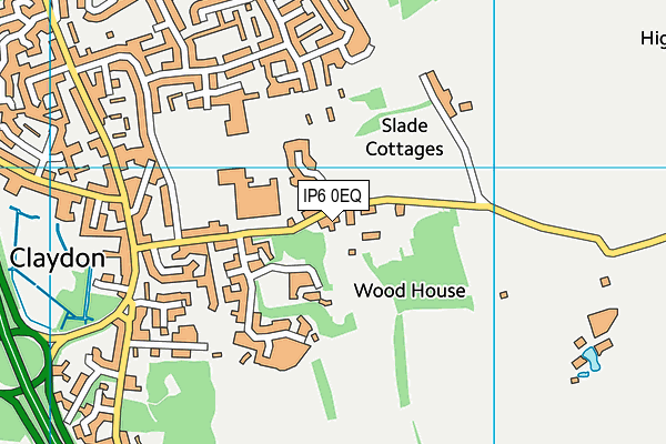 IP6 0EQ map - OS VectorMap District (Ordnance Survey) IP6 0EQ map - OS VectorMap District (Ordnance Survey)