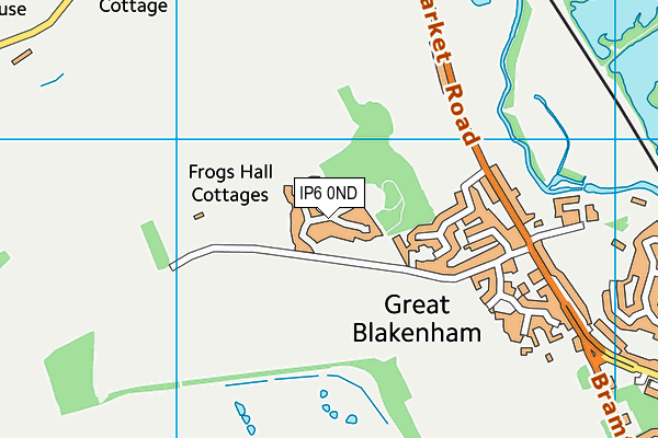 IP6 0ND map - OS VectorMap District (Ordnance Survey) IP6 0ND map - OS VectorMap District (Ordnance Survey)