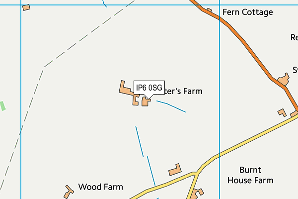 IP6 0SG map - OS VectorMap District (Ordnance Survey) IP6 0SG map - OS VectorMap District (Ordnance Survey)
