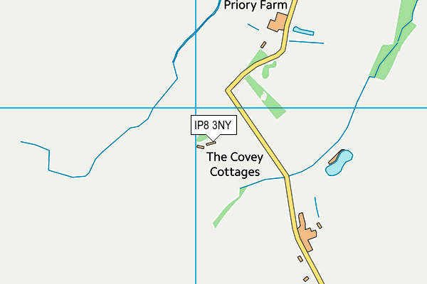 IP8 3NY map - OS VectorMap District (Ordnance Survey) IP8 3NY map - OS VectorMap District (Ordnance Survey)