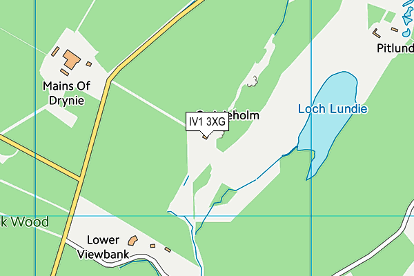 IV1 3XG map - OS VectorMap District (Ordnance Survey) IV1 3XG map - OS VectorMap District (Ordnance Survey)