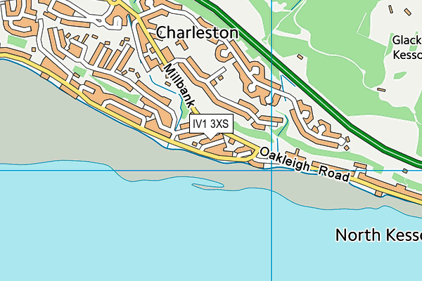IV1 3XS map - OS VectorMap District (Ordnance Survey) IV1 3XS map - OS VectorMap District (Ordnance Survey)