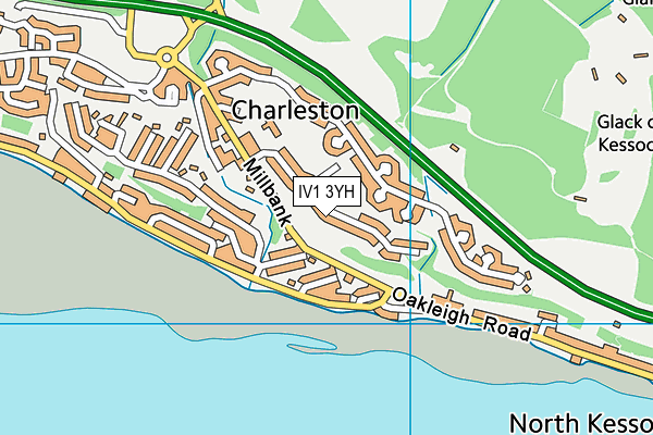 IV1 3YH map - OS VectorMap District (Ordnance Survey) IV1 3YH map - OS VectorMap District (Ordnance Survey)