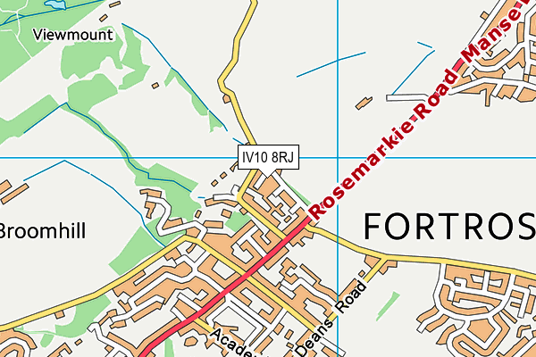 IV10 8RJ map - OS VectorMap District (Ordnance Survey) IV10 8RJ map - OS VectorMap District (Ordnance Survey)