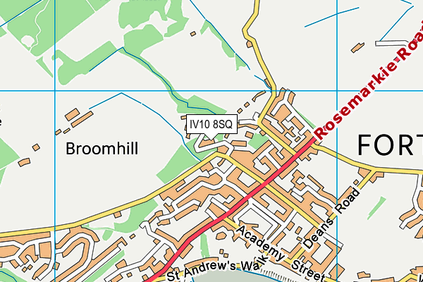 IV10 8SQ map - OS VectorMap District (Ordnance Survey) IV10 8SQ map - OS VectorMap District (Ordnance Survey)